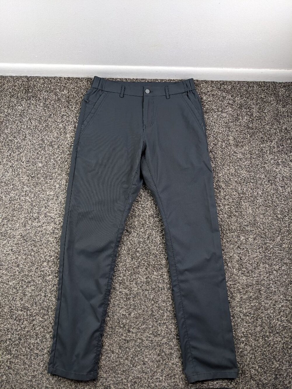 Jack Archer Pants 29x29 Jetsetter Tech Slim Fit Charcoal Gray Polyester